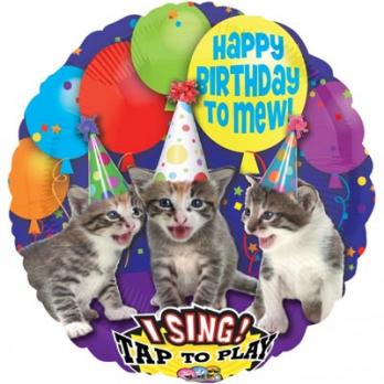 Шар музыкальный Кошки