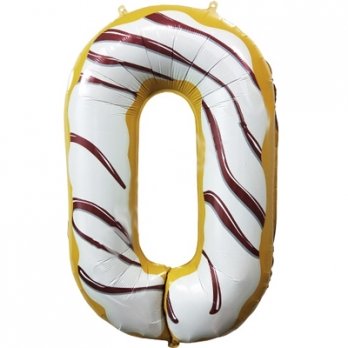 Цифра 0 Пончик