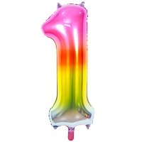 Цифра 1  Радуга