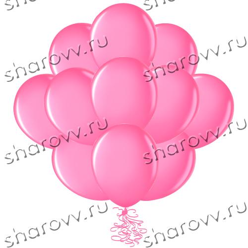 Шары под потолок 35см. Фуксия