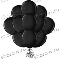 Шары под потолок 35см. "Черный"