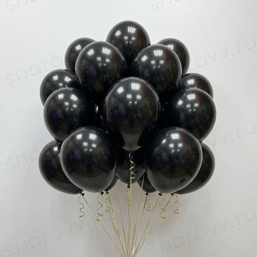 Шары под потолок 35см. "Черный"