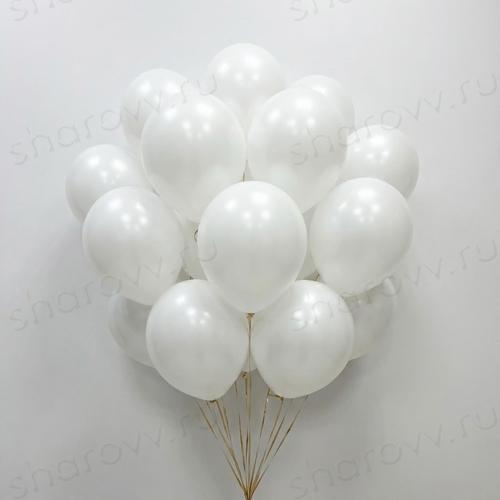 Шары под потолок 35см. "Белый"