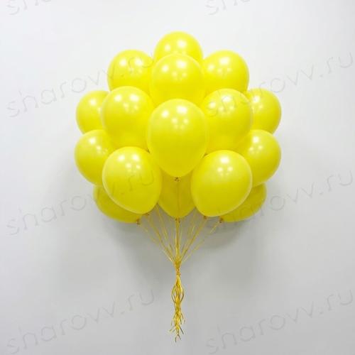 Шары латекс 35см. "Желтый"