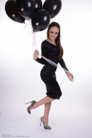 Шары латекс 35см. Черный