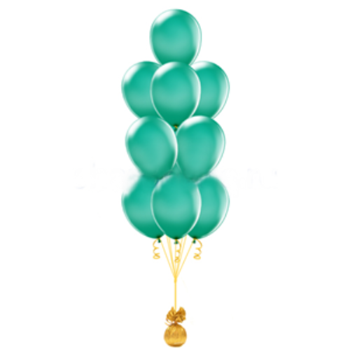 Фонтан из шаров Зеленый