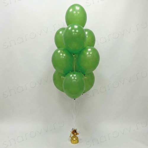 Фонтан из шаров "Зеленый"