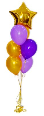 Фонтан из шаров Звездочка