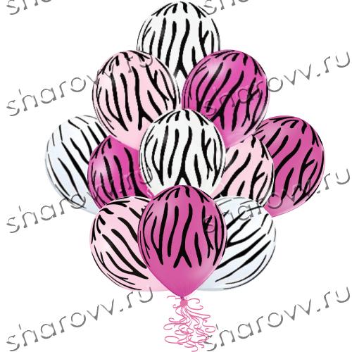 Розовая зебра