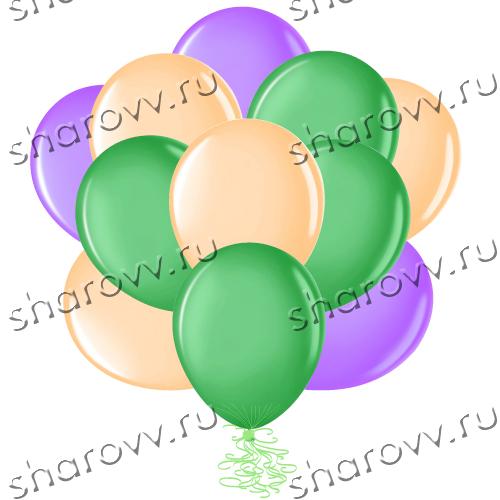 Шары латекс 35см. Лесные ягоды