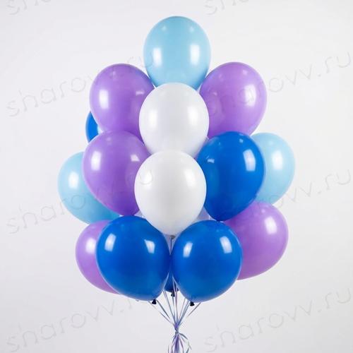 Шары латекс 35см. "Снежная сказка"