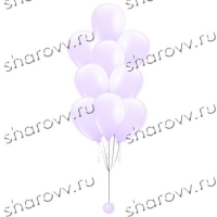 Фонтан из шаров Белый