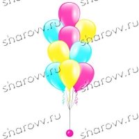 Фонтан из шаров Бубль Гум