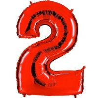 Цифра 2 Красный