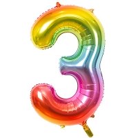 Цифра 3  Радуга