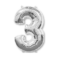 Цифра 3 Серебро