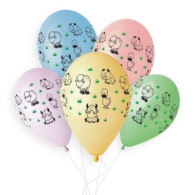 Шарики латекс Забавная ферма