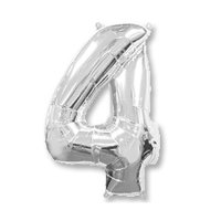 Цифра 4 Серебро