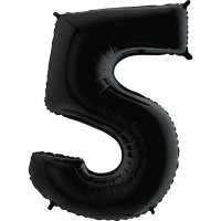 Цифра 5 Черный