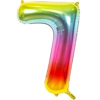 Цифра 7  Радуга