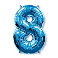 Цифра 8 Синий