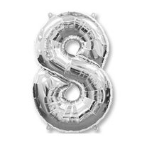 Цифра 8 Серебро
