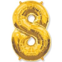 Цифра 8 Золото