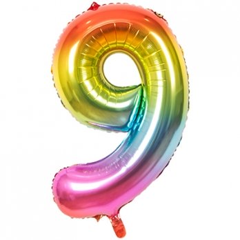 Цифра 9  Радуга