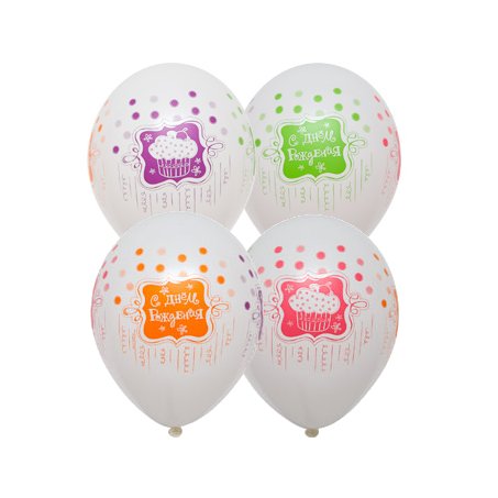 Шары латекс С Днем Рождения Сладкий Праздник