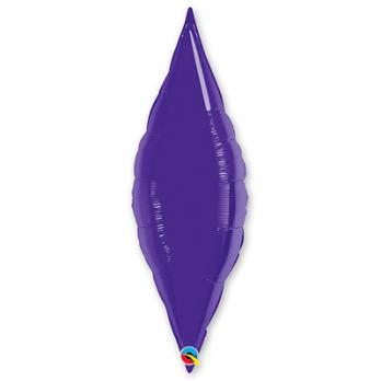 Шар фольга Конус 70см. Фиолетовый