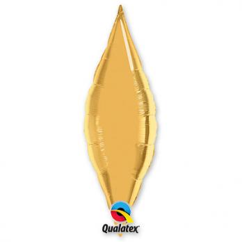 Шар фольга Конус 70см. Золото