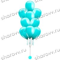 Фонтан из шаров Бирюзовый