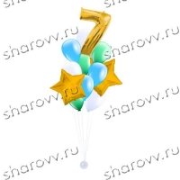 Фонтан из шаров Звездная мелодия