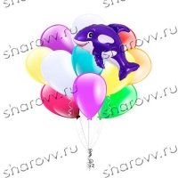 Букет из шаров Кит