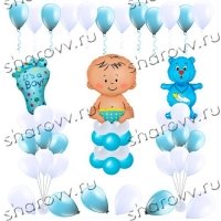 Оформление шарами Для мальчика