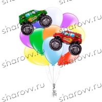 Букет "Гонки на джипах"