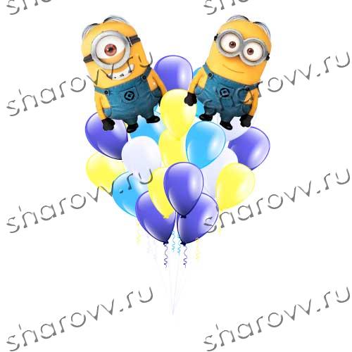 Букет из шариков Миньоны