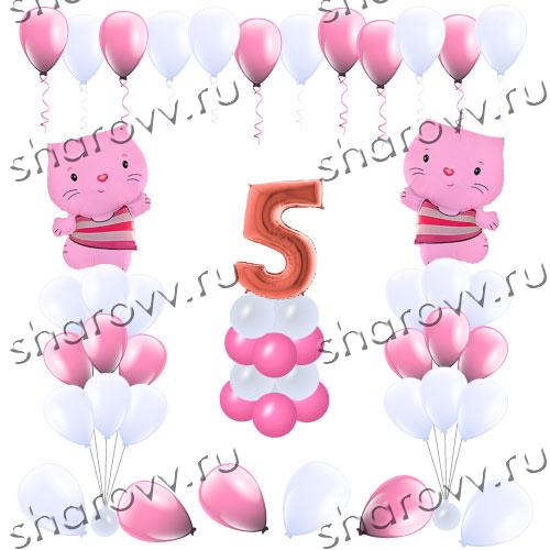 Пакет воздушных шаров Hello kitty