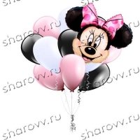 Облако из шаров Привет от Минни