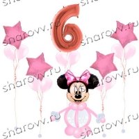 Украшение шарами Мечты сбываются с Минни