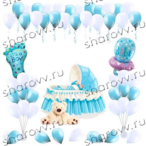 Оформление воздушными шарами Комната малыша