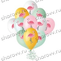 Шары латекс Фламинго