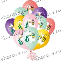 Шары латекс Лама