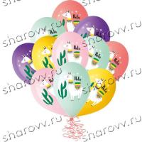 Шары латекс Лама