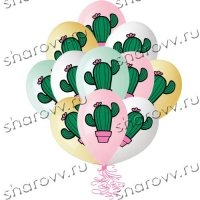 Шары латекс "Кактус"