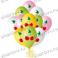 Шары латекс "Вишня"