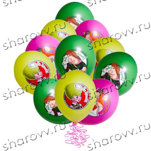 Шары латекс "Малыш и Карлсон"