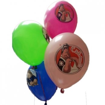 Шары латекс Малыш и Карлсон