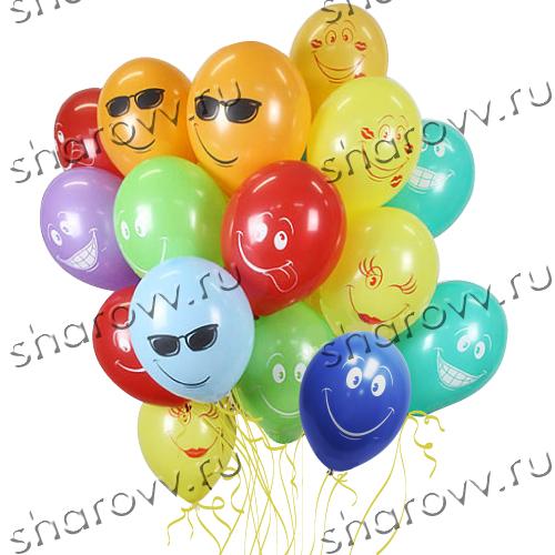Шарики с гелием "Улыбка"