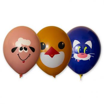 Шары латекс Забавные зверюшки